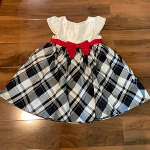 Gymboree girls size 3T Christmas holiday plaid dress